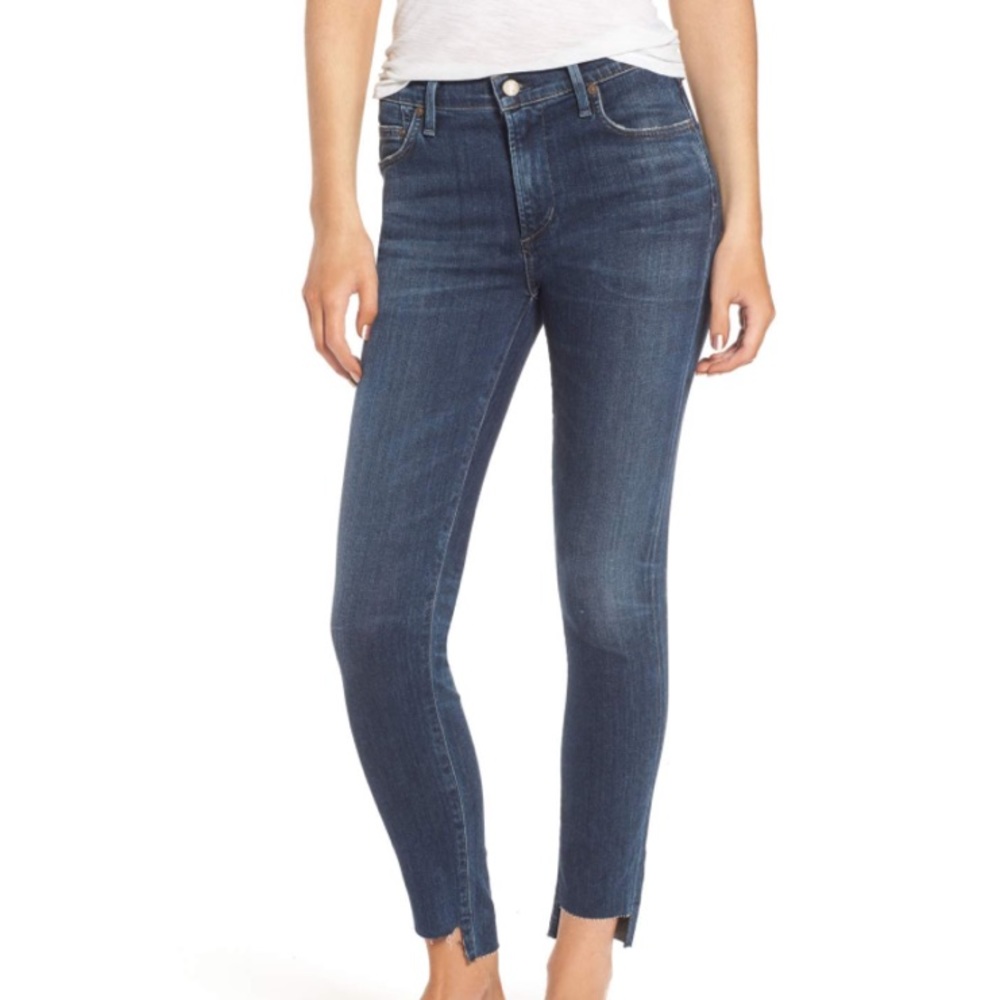 citizens of humanity step hem jeans